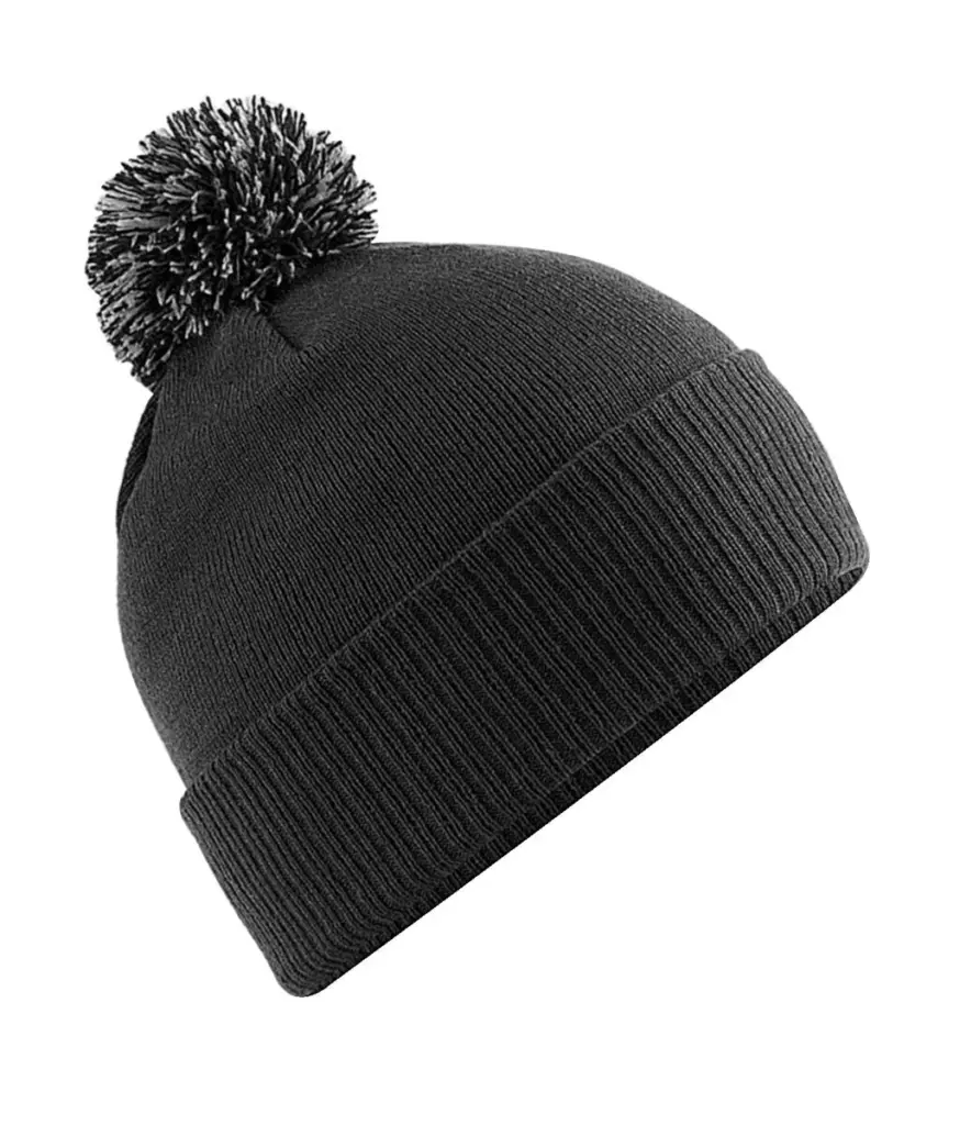 39769 - Snowstar Beanie, black / graphite grey — productfoto 4