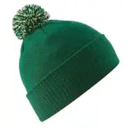 39769 - Snowstar Beanie, bottle green / off white — productfoto 20
