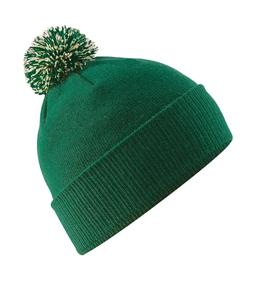 39769 - Snowstar Beanie, bottle green / off white — productfoto 20