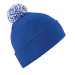 39769 - Snowstar Beanie, bright royal / white — productfoto 13