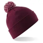 39769 - Snowstar Beanie, burgundy / off white — productfoto 16