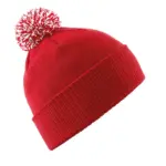 39769 - Snowstar Beanie, classic red / white — productfoto 18