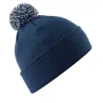 39769 - Snowstar Beanie, french navy / light grey — productfoto 12
