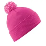 39769 - Snowstar Beanie, fuchsia / off white — productfoto 17