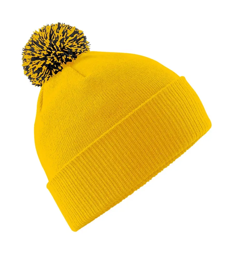 39769 - Snowstar Beanie, gold / black — productfoto 22