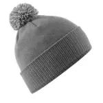 39769 - Snowstar Beanie, graphite grey / light grey — productfoto 8