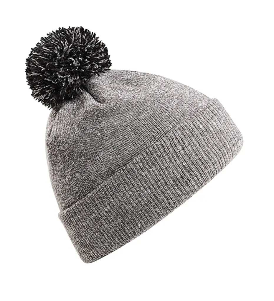 39769 - Snowstar Beanie, heather grey / black — productfoto 11
