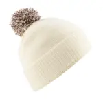 39769 - Snowstar Beanie, offwhite/mocha — productfoto 2