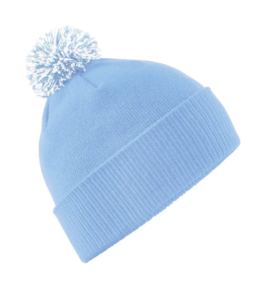 39769 - Snowstar Beanie, sky blue / white — productfoto 14