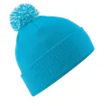 39769 - Snowstar Beanie, surf blue / off white — productfoto 15