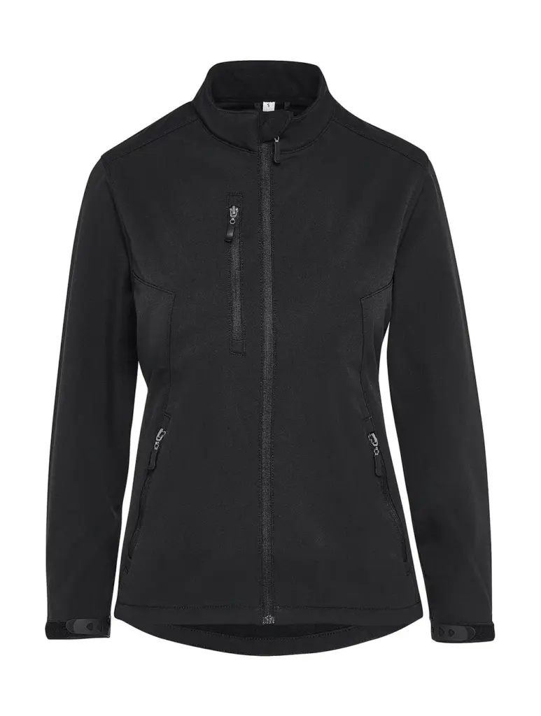 41052 - Signature Tagless Softshell Jacket Women, black