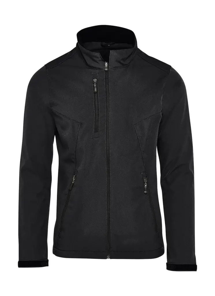 41152 - Signature Tagless Softshell Jacket Men, black