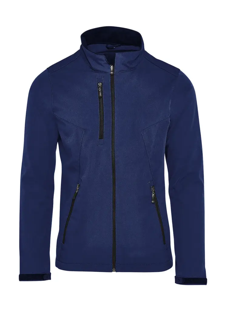 41152 - Signature Tagless Softshell Jacket Men, navy — productfoto 3