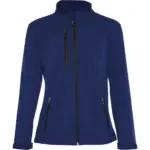 41252 - Signature Tagless Softshell Jacket Kids, navy — productfoto 2