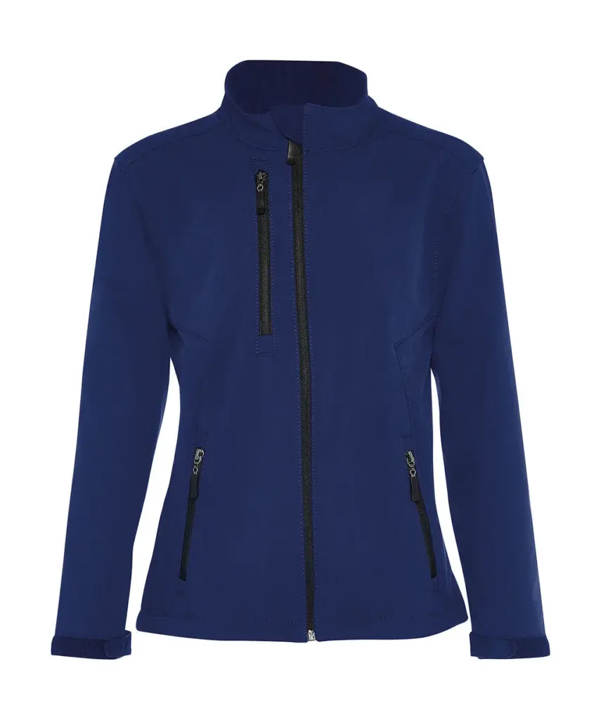 412_52_200_f-2023_02jpg - Hidalgo 41252 - Signature Tagless Softshell Jacket Kids, navy — productfoto 2
