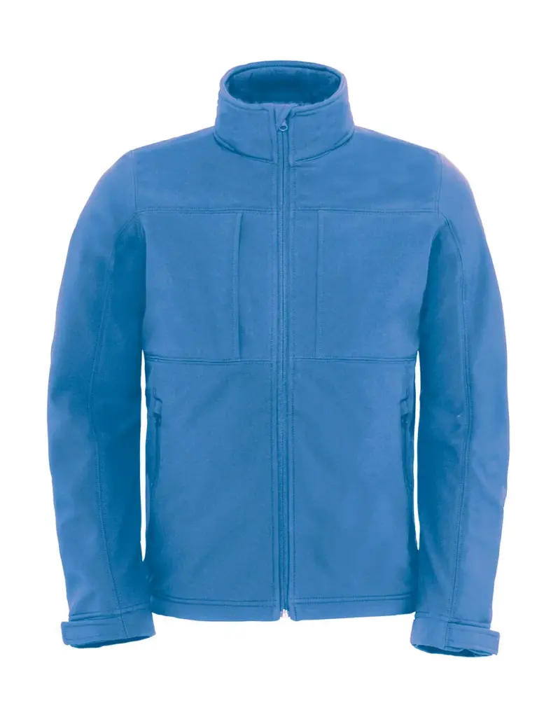 Softshell Kapuzenjacke Herren bedruckbar mit Logo — Produktfoto 5