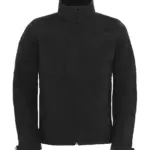 43142 - Hooded Softshell/men, black — productfoto 2