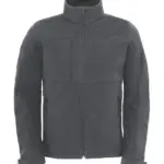43142 - Hooded Softshell/men, dark grey — productfoto 3