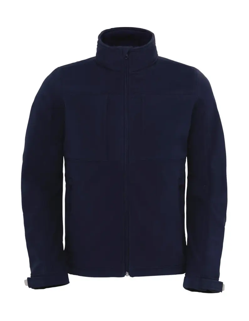Softshell Kapuzenjacke Herren bedruckbar mit Logo — Produktfoto 4