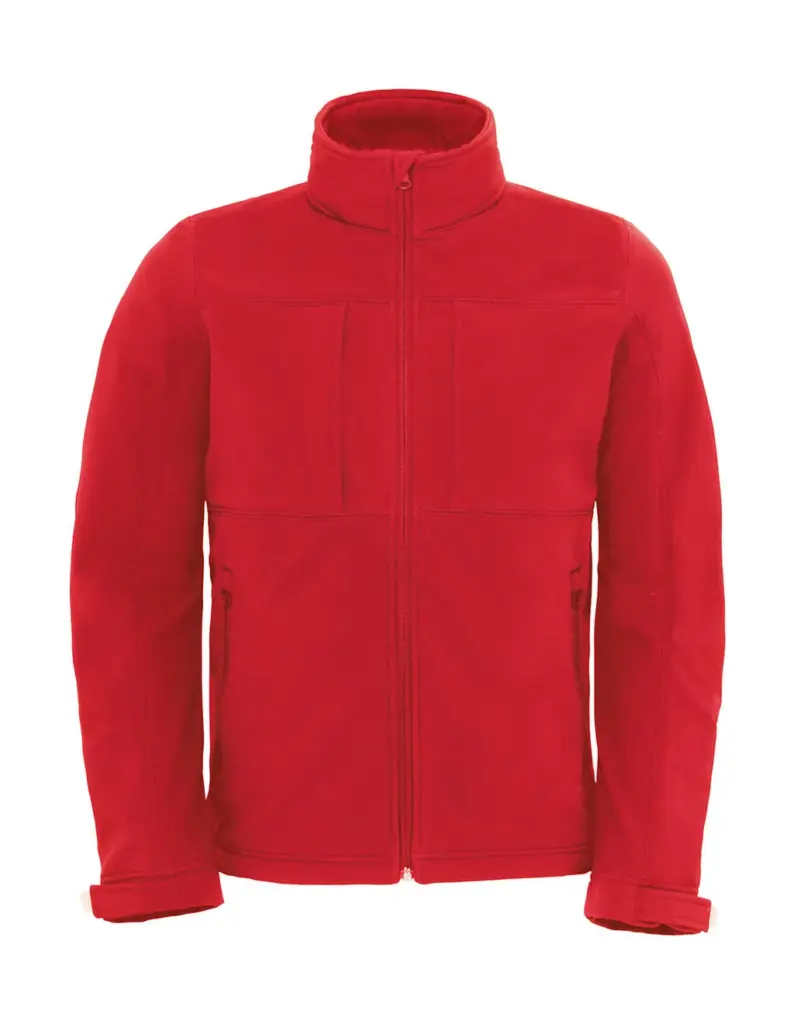 Softshell Kapuzenjacke Herren bedruckbar mit Logo — Produktfoto 6