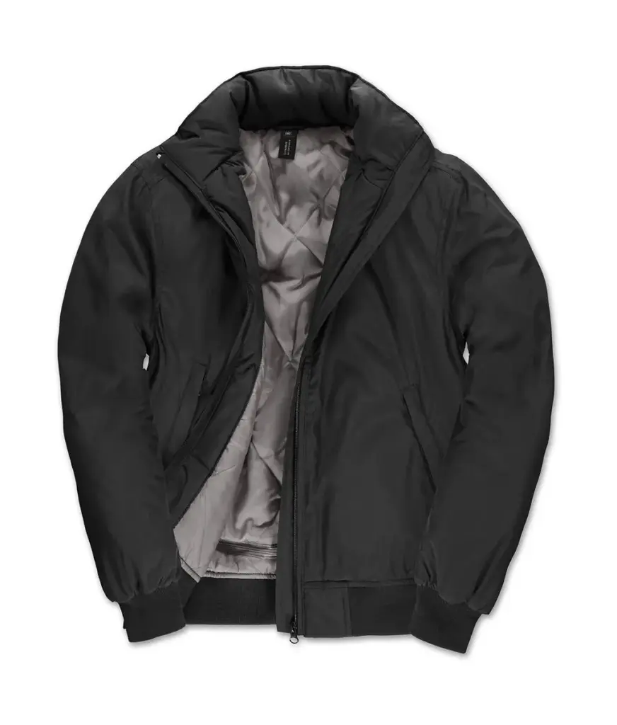 43542 - Crew Bomber/women Jacket, black/warm grey