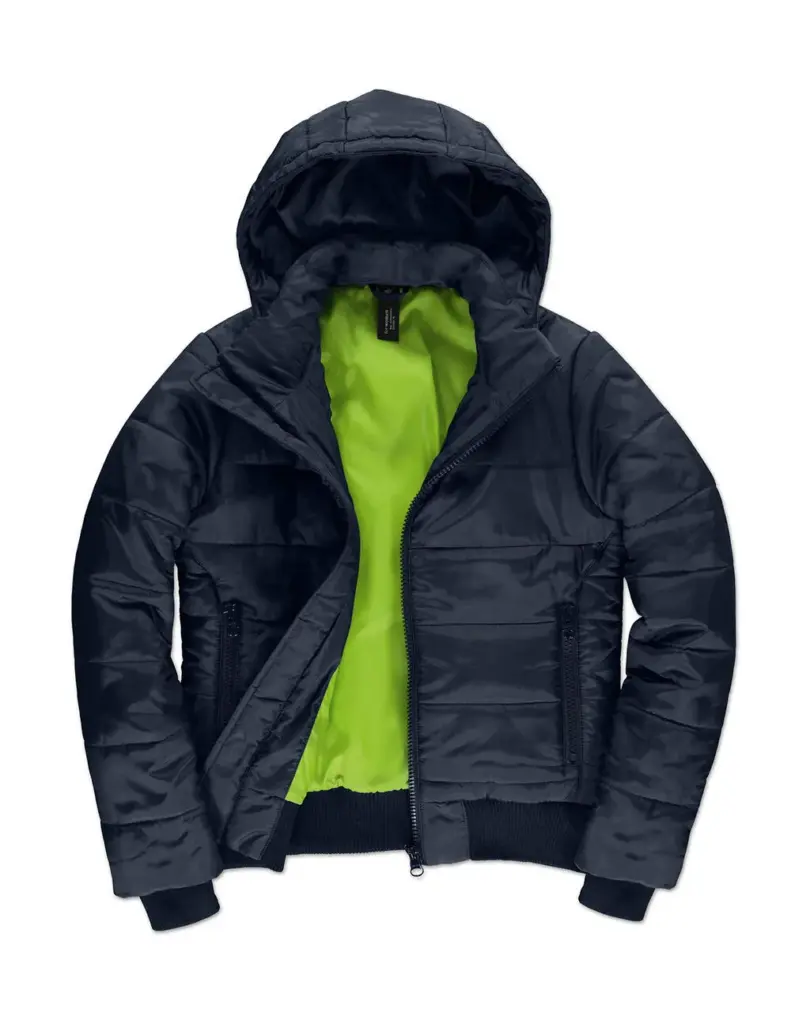 43942 - Superhood/women Jacket, navy / neon green — productfoto 2