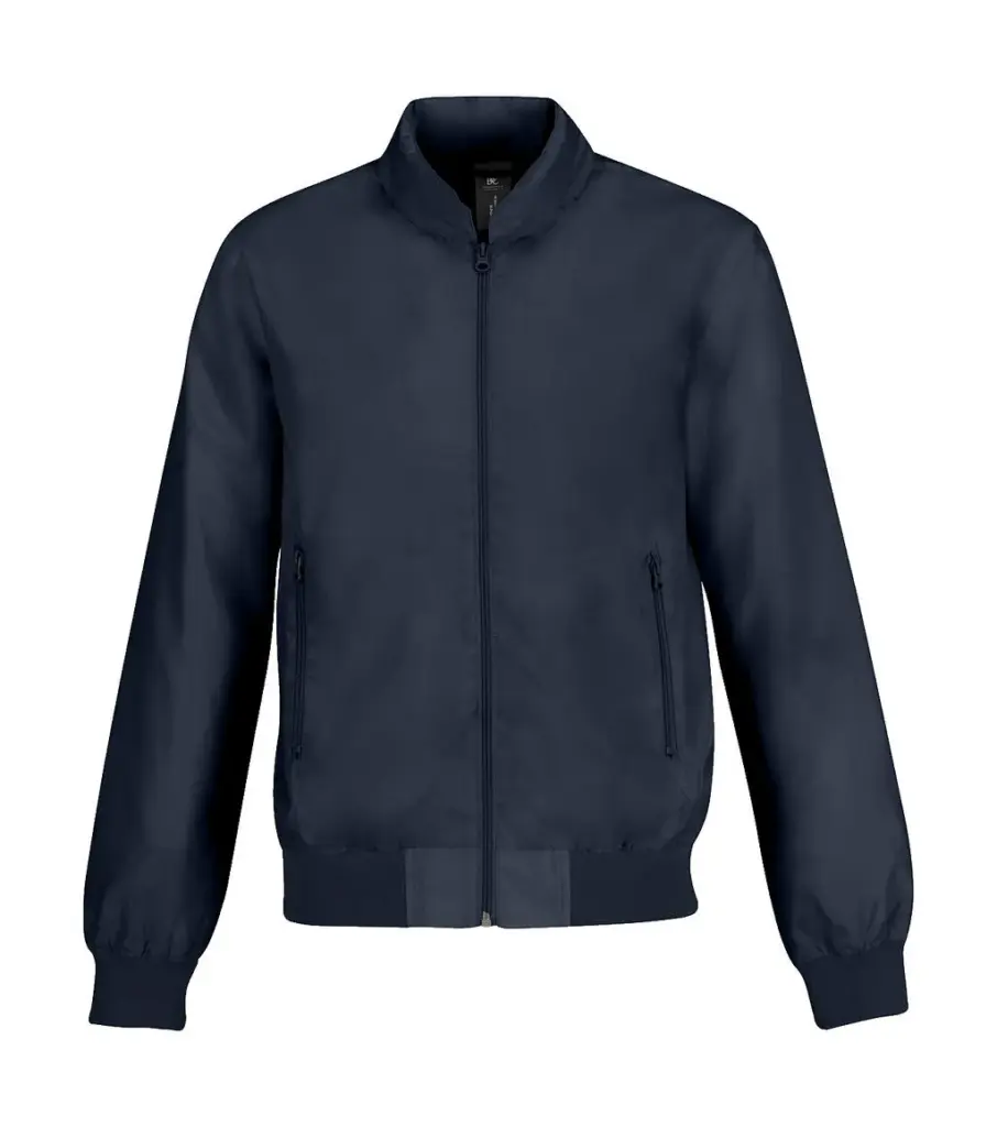 44042 - Trooper/men Jacket, navy / neon green — productfoto 2