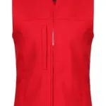 44417 - Ladies' Flux Softshell Bodywarmer, classic red — productfoto 3
