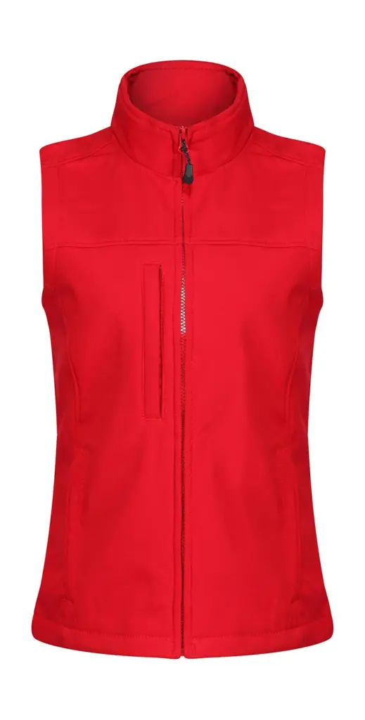 44417 - Ladies' Flux Softshell Bodywarmer, classic red — productfoto 3