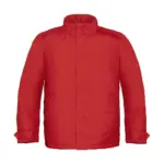 45242 - Real+/men Heavy Weight Jacket, deep red — productfoto 5
