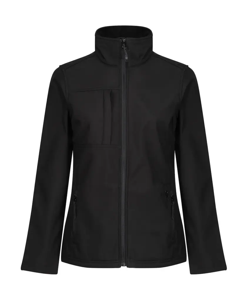 45917 - Women's Octagon II Softshell, black / black
