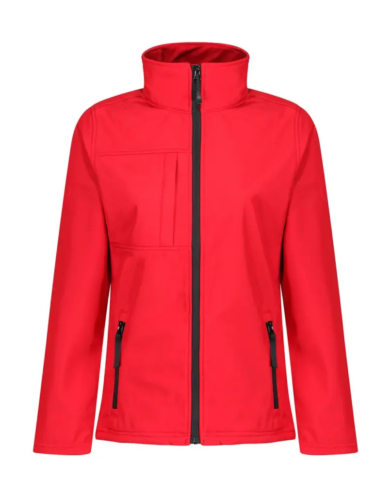 45917 - Women's Octagon II Softshell, classic red / black — productfoto 5