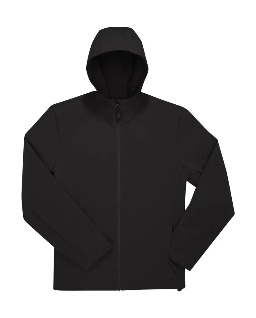 46042 - Reset 3Lr Hooded Softshell, black