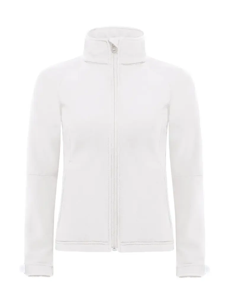 46242 - Hooded Softshell/women, white