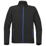 46818 - Orbiter Softshell Jacket, black / azure — productfoto 2