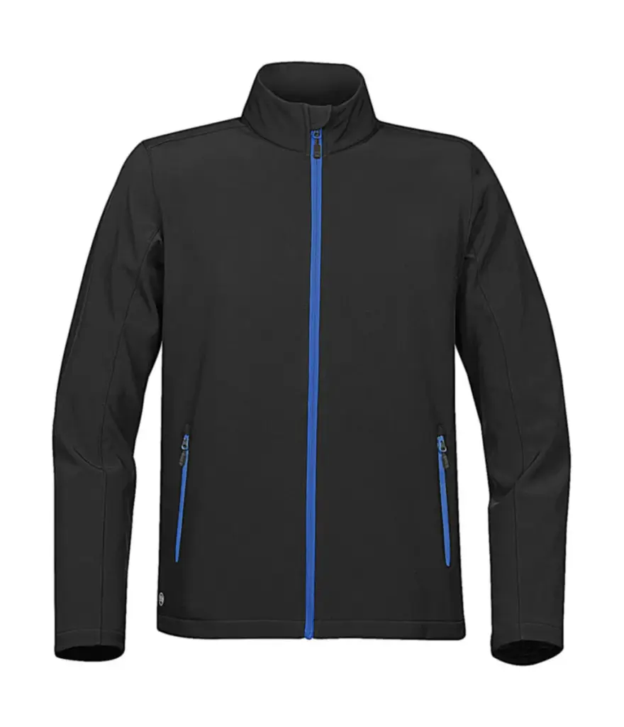 468_18_178_f-2018_01jpg - Hidalgo 46818 - Orbiter Softshell Jacket, black / azure — productfoto 2