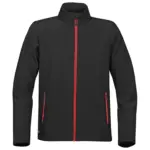 46818 - Orbiter Softshell Jacket, black/bright red — productfoto 3
