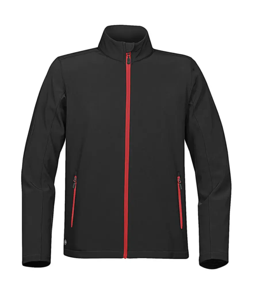 468_18_179_f-2018_01jpg - Hidalgo 46818 - Orbiter Softshell Jacket, black/bright red — productfoto 3