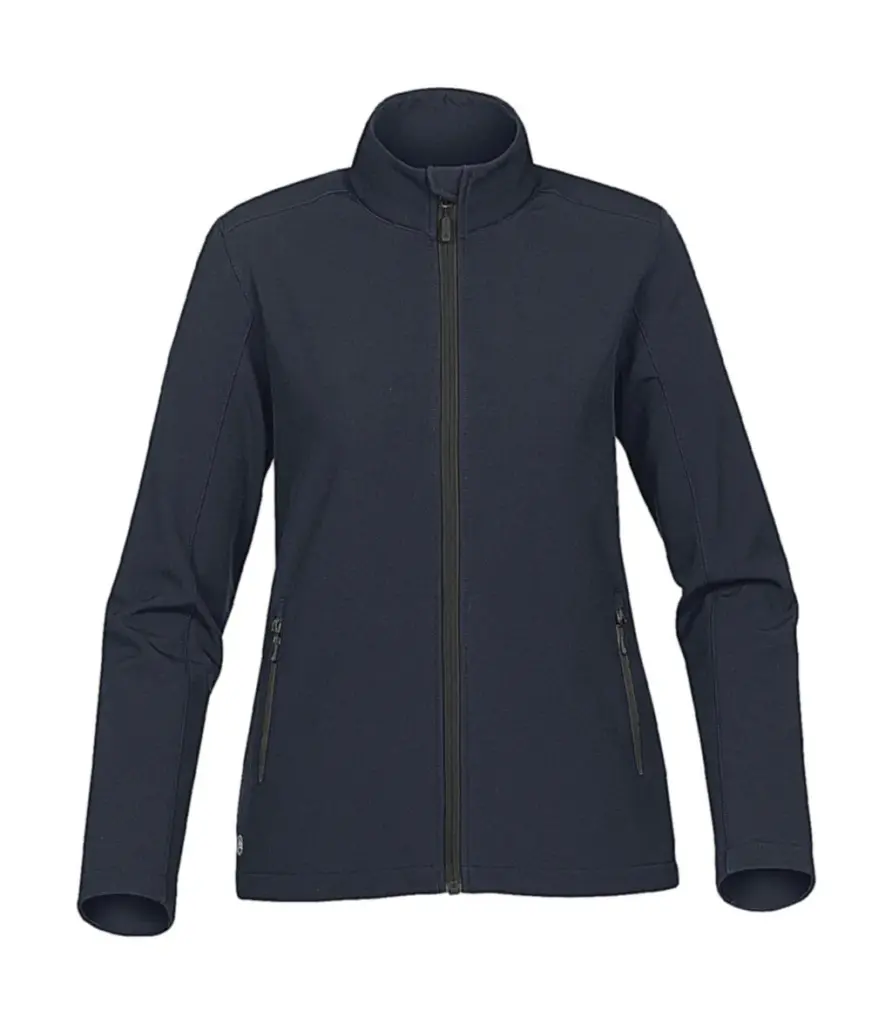 46918 - Women's Orbiter Softshell Jacket, navy/carbon — productfoto 2