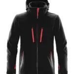 Softshell-Jacke mit Logo-Druck, winddicht, S–3XL — Produktfoto 3