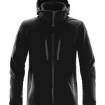 Softshell-Jacke mit Logo-Druck, winddicht, S–3XL — Produktfoto 2