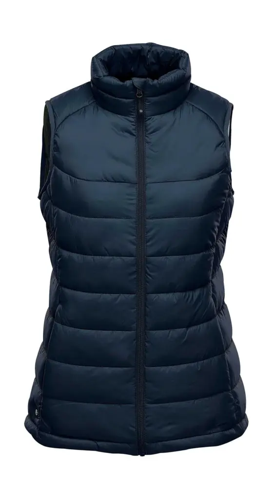 Damen Thermoweste mit Logo-Druck, gefüttert — Produktfoto 2