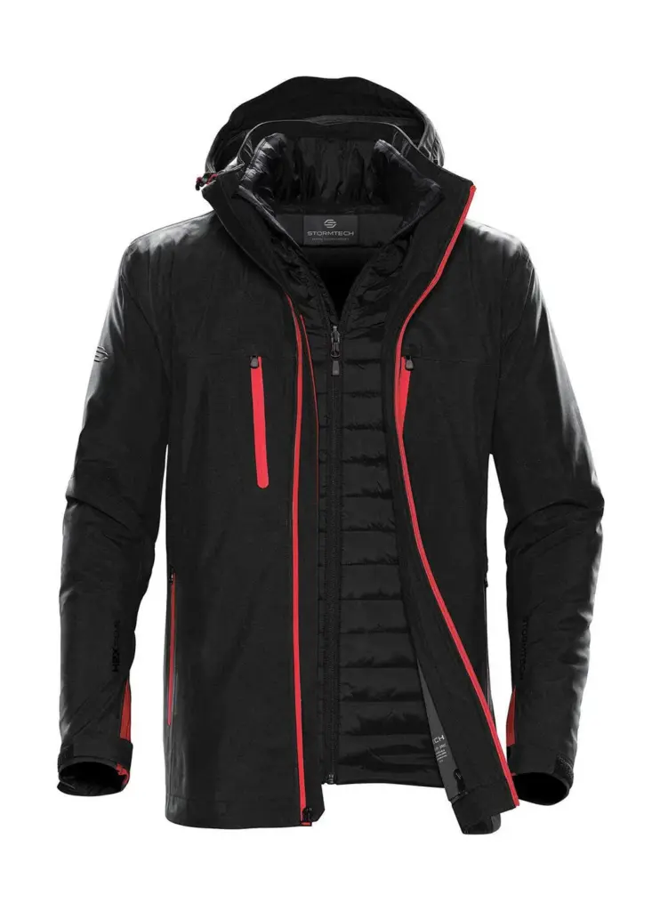 48918 - Men's Matrix System Jacket, black/bright red — productfoto 3
