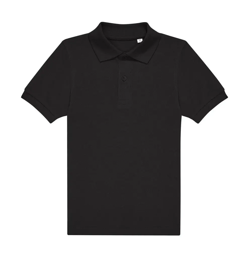 Kinder Poloshirt bedruckbar 180 g/m² Baumwolle — Produktfoto 2