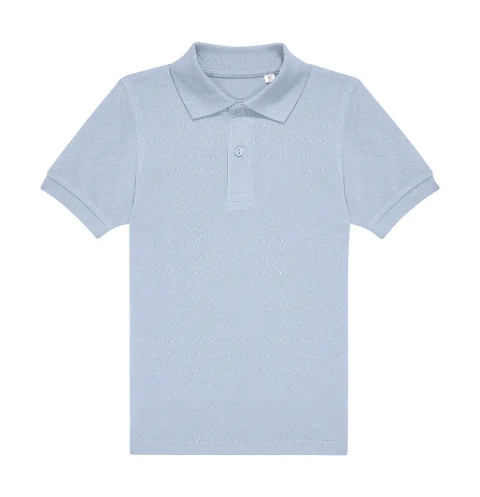 Kinder Poloshirt bedruckbar 180 g/m² Baumwolle — Produktfoto 7