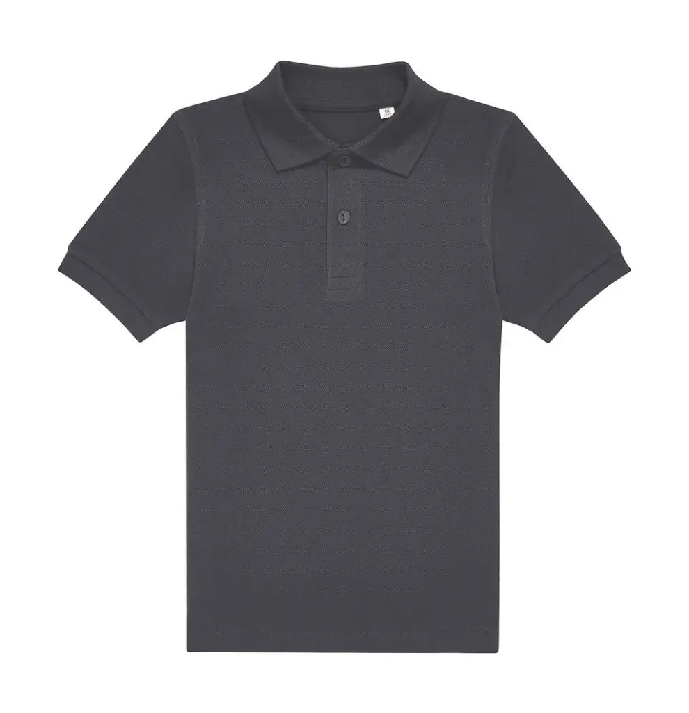 Kinder Poloshirt bedruckbar 180 g/m² Baumwolle — Produktfoto 4
