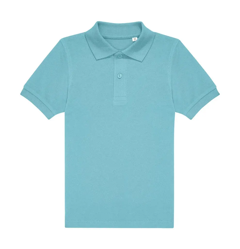 Kinder Poloshirt bedruckbar 180 g/m² Baumwolle — Produktfoto 14