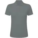 51052 - Signature Tagless Polo Stretch Women, grey — productfoto 3