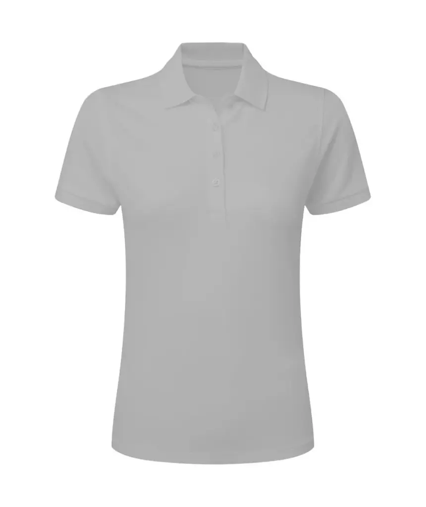 51052 - Signature Tagless Polo Stretch Women, light oxford — productfoto 8