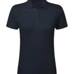 51052 - Signature Tagless Polo Stretch Women, navy — productfoto 5